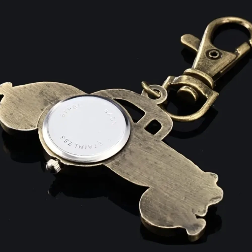 New Classic Car Key Chain Watch Creative Bronze Keychain, T1MIS